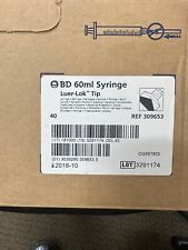 New ListingBD 60mL Sterile Disposable Syringe Luer-Lok-Tip 309653, 40 pieces