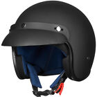 ILM Used Open Face Motorcycle Helmet Retro Casco ATV Moped Scooter Cruiser DOT