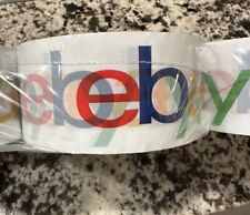 Lot of 6 Rolls Multicolor eBay Branded Packing Tape - 75 Yards Each Roll