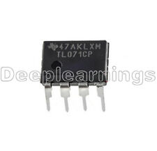 50Pcs TL071 TL071CP DIP-8 Low Noise JFET Input Operational Amplifiers TI IC NEW