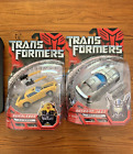 2006 Transformers Lot Of 2 - Bumblebee and Autobot Jazz