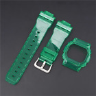 Transparent Resin Watch Strap Bezel For Casio G-SHOCK DW5600 GW-5610 Soft Men