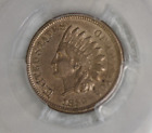 1859 Indian Head Cent 1c Penny, PCGS AU55 About Unc