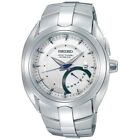 SEIKO SRN007P1 Arctura Kinetic Watch Day Date Silver 5M54 Steel Retro