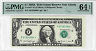 1988A Federal Reserve 'WEB STAR' note-fr. 1917-F*--(1/2)--PMG CU 64 EPQ
