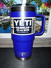 Yeti Rambler 25 Oz Mug with Straw Lid in Offshore Blue LIMITED EDITION