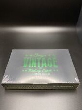 2021 Onyx Vintage Baseball Extended Edition Factory Sealed Hobby Box