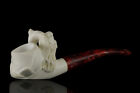 Nude Lady and Rose Meerschaum Pipe handmade smoking tobacco pfeife 海泡石 with case