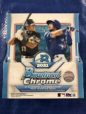 2021 Bowman Chrome Baseball Hobby Box Factory Sealed