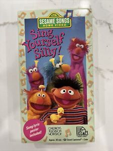 Sesame Street (VHS 1990) Sing Yourself Silly!  Children's Television Network