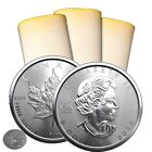 Roll of 25 - 2023 1 oz Canada 9999 Fine Silver Maple Leaf $5 Coin BU - In Stock