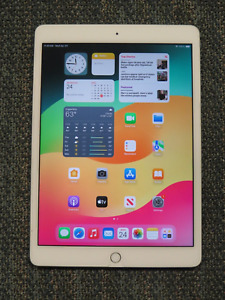 Apple iPad 8th Gen. 128GB, Wi-Fi, 10.2 in - Silver - MYLE2LL/A - Excellent