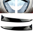 Black Rear Window Spoiler Side Wing Trim Cover For Kia Sportage R 2011-2015 (For: 2013 Kia Sportage)