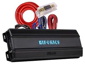 Hifonics ZD-3350.1D 3350 Watt Mono Amplifier 1 Ohm Car Audio Class-D Amp + Kit