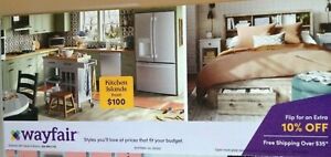 Wayfair coupon for extra 10% off for first time shoppers expire June 14, 2024