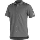 NEW Adidas Sideline 21 Full Button Polo Gray Primegreen Aeroready Shirt Mens 2XL