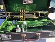King Super 20 S2 1048 Trumpet w/ Hard Shell Case NICE
