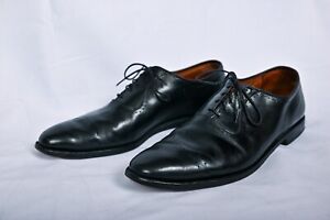 Allen Edmonds Vernon Black Calfskin Leather Oxfords Made In USA 13D