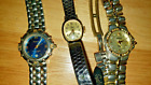 Croton Quartz Diamond Bezel Ladies Watch , Timex & Armitron Lot  Parts or Repair