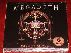 Megadeth: Holy Wars…On Stage 1997-2011 6 CD Box Set 2023 Top Music TOP-80395 NEW