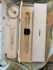 Apple Watch Series 3 38 mm Silver Aluminum Case White Sport & Rose Gold Band GPS