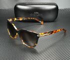 COACH HC8132 5438T5 Black Tortoise Cat Eye Women's 57 mm Sunglasses
