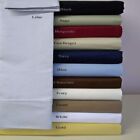 1000TC 100% Egyptian Cotton Bedding Items King Size All Solid.