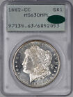 1882-CC Morgan Silver Dollar $1 PCGS MS63DMPL CAC (OGH) 