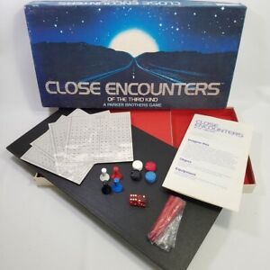 Vintage Close Encounters of the Third Kind Board Game Parker Brothers Nice Shape