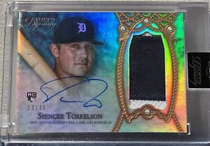 2022 Topps Dynasty Spencer Torkelson Rookie Patch Auto Autograph #/10 Tigers RC