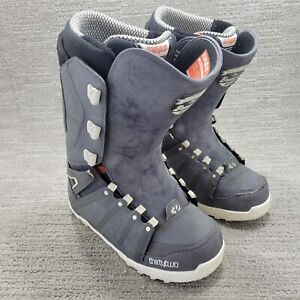 THIRTYTWO Men's Lashed Bradshaw Snowboard Boots US Size 9 EU 42 Gray No Laces