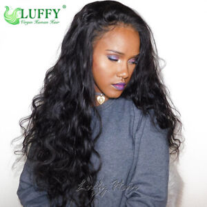 Wave 13x6 Lace Front Wigs With Baby Hair Brazilian Human Hair HD Full Lace Wigs