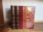 Old THE BRIDE OF LAMMERMOOR Leather Book Set 1893 SIR WALTER SCOTT ANTIQUE NOVEL