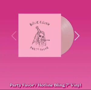 BILLIE EILISH - Party Favour / Hotline Bling | PRE-ORDER ECO Coloured 7