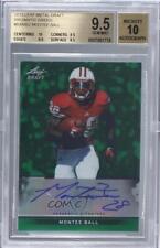 2013 Leaf Metal Draft Green Prismatic /10 Montee Ball BGS 9.5 Rookie Auto RC