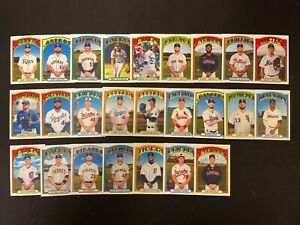 Lot (X25) 2021 Topps Heritage High Number Baseball Complete SP set rare #701-725
