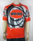 Custom Atac Sportswear Men's Orange And Black Woohoo Cycling Vest Size XL