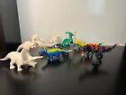 Vintage Dinosaur Toy Lot T Rex Triceratops 9 Toys