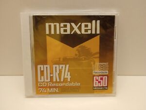 Maxell CD-R74  Recordable CD Compact Disc, 74 Minutes, 650 MB Megabytes