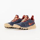 Nike Free Run Trail Suede Shoes Thunder Blue/Cinnabar/ Canvas/Orange Size 7.5/9