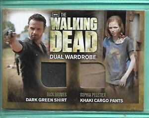Walking Dead Season 2 Rick Grimes Shirt Sophia Pants Dual Wardrobe Relic DM01