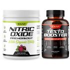 Snap Testosterone Booster - Muscle Growth, Energy, Libido Capsules 90ct - Bundle