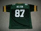 JORDY NELSON Unsigned Custom Green Bay Sewn New Football Jersey Sizes S-3XL