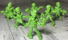 Jakks Pacific SLUG ZOMBIES Mixed Lot of 6 Pieces Green Mini Loose Figures Toys