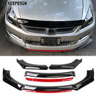 For Honda Accord 2003-2007 JDM Gloss Front Bumper Red Lip Splitter Sport Spoiler (For: 2007 Honda Accord)