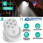 360° Battery Operated LED Lamp Motion Activated PIR Sensor Cordless Stairs Light