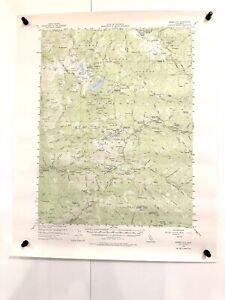 USGS Topo Map 15 Min Vintage : Sierra City, CA 1954 Used BEAUTIFUL Rare Gem