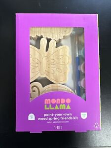 Mondo Llama Paint Your Own Wood Spring Friends Kit