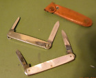 Schrade Walden NY USA SS755 Ring Open Latrobe Steel Co Folding Pocket Knife