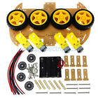 1PCS 4WD 2WD Robot Smart Car Chassis Kits Speed Encoder 65x26mm Tire for Arduino